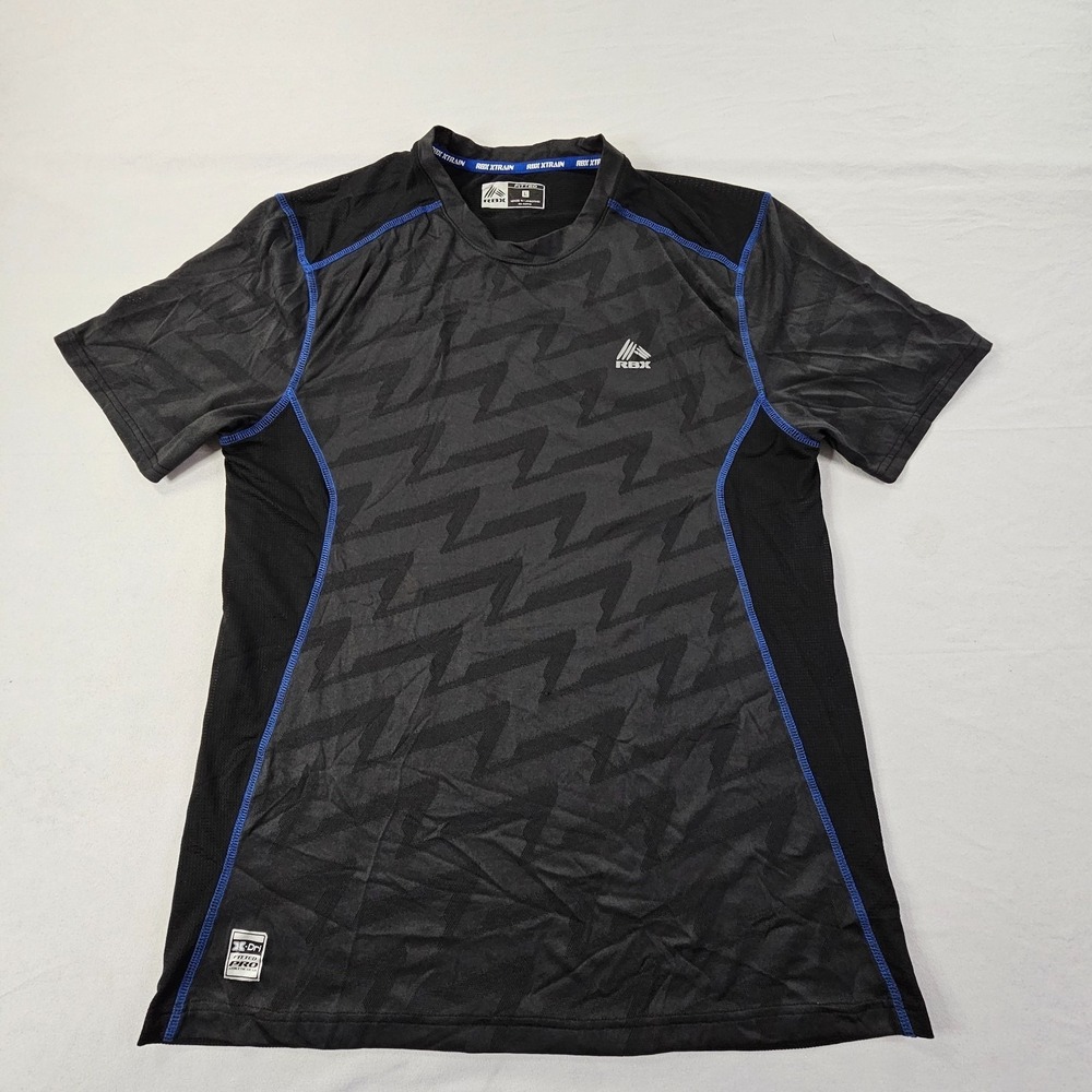 RBX X-Dri Fitted Pro Black Short‎ Sleeve Performance T-Shirt Men's L